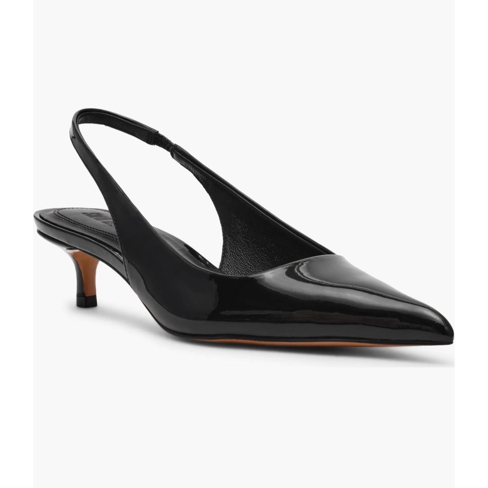 Steve Madden Elegant Black Slingback Heels